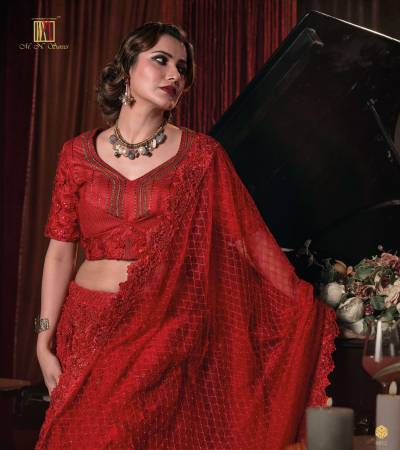 D.NO. 6812 BY MN SAREE SILK LEHENGA CHOLI MANUFACTURER IN INDIA